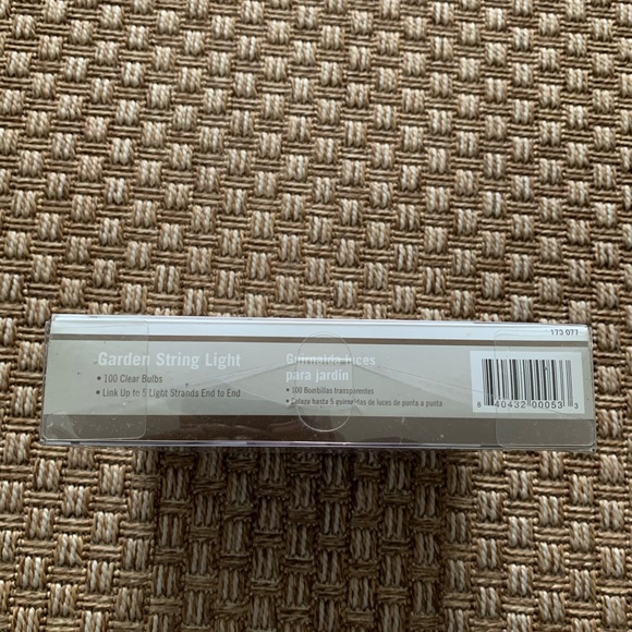 New Home Depot 100 Clear Bulb Garden String Lights 173077 - Picture 6 of 6